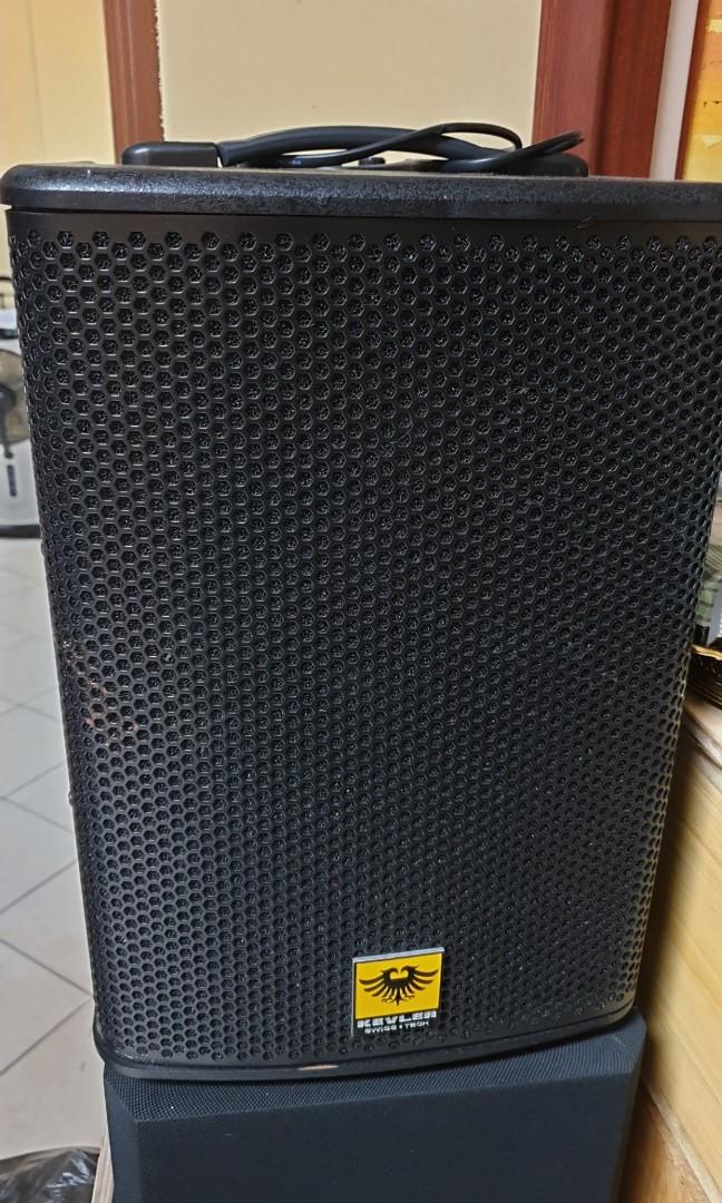 Kevlar KR508A speaker system with stand, Hobbies & Toys, Music & Media