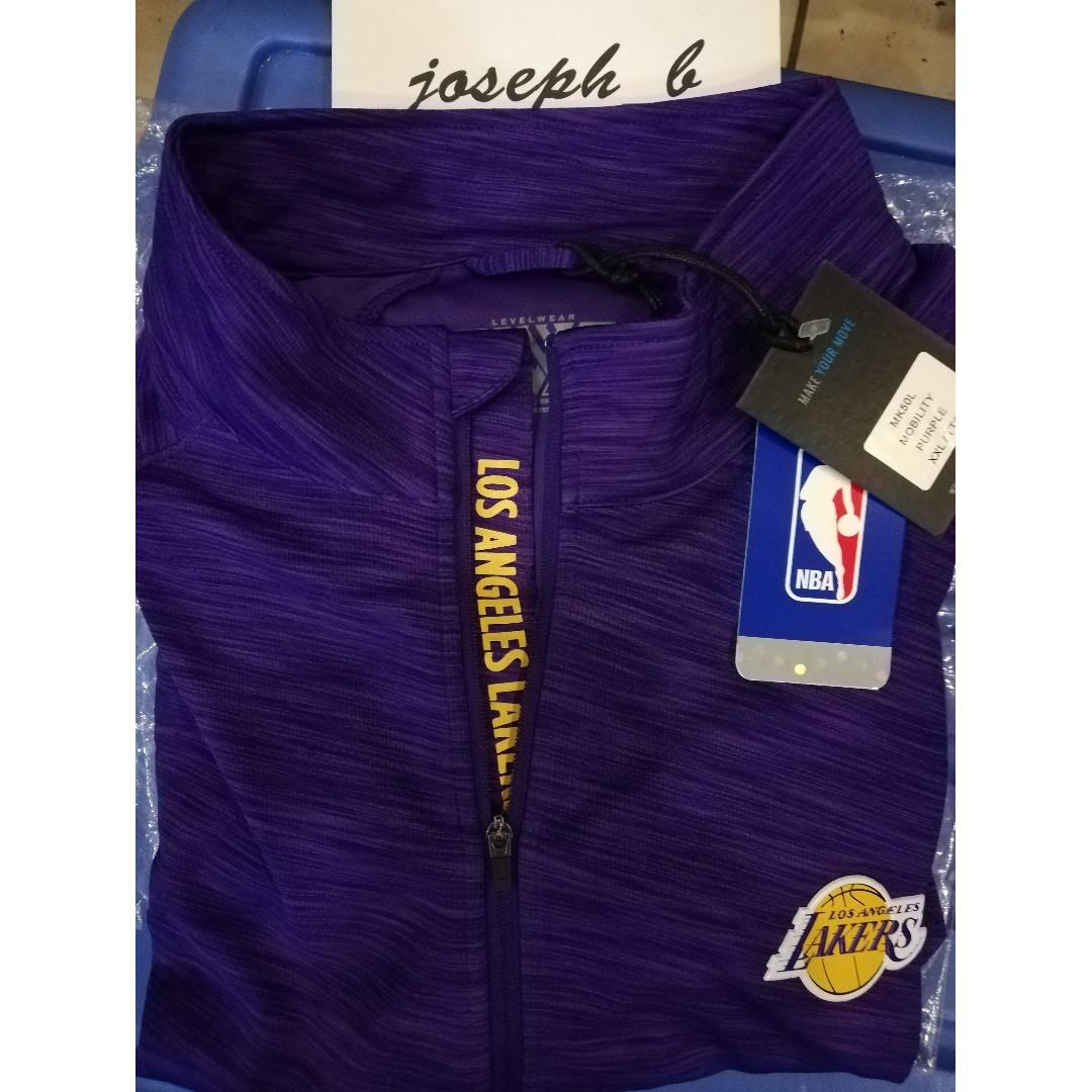 Lakers Quarter Zip Jacket Xxl Men S Fashion Clothes Outerwear On Carousell