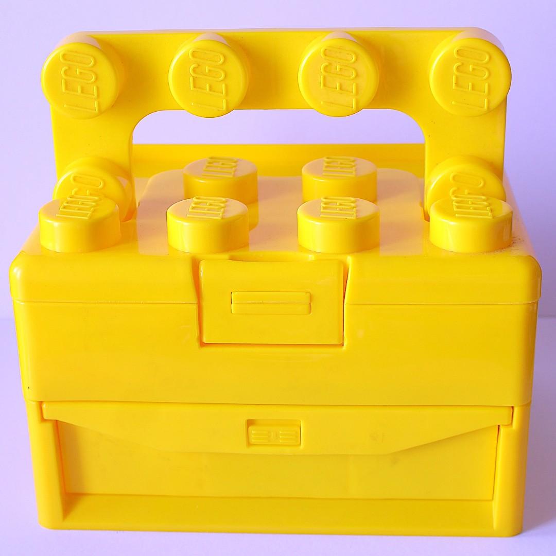 lego brick storage carry case