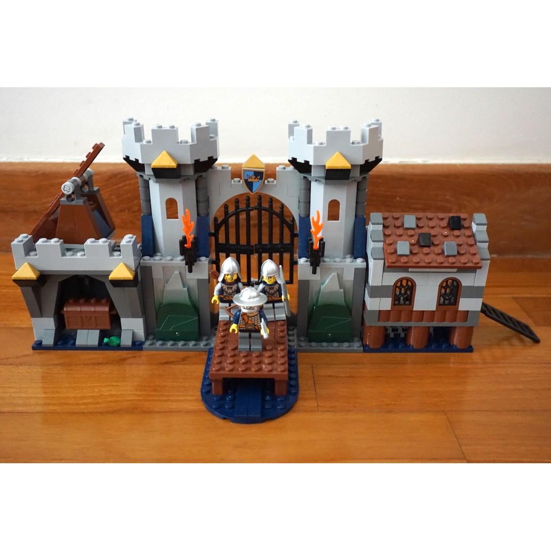 lego castle skeleton ship attack