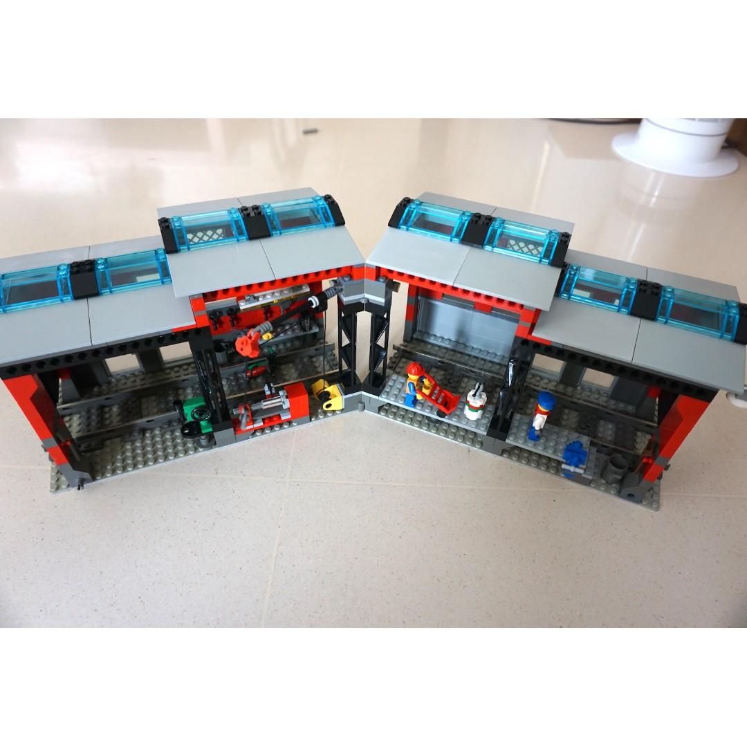 lego train shed