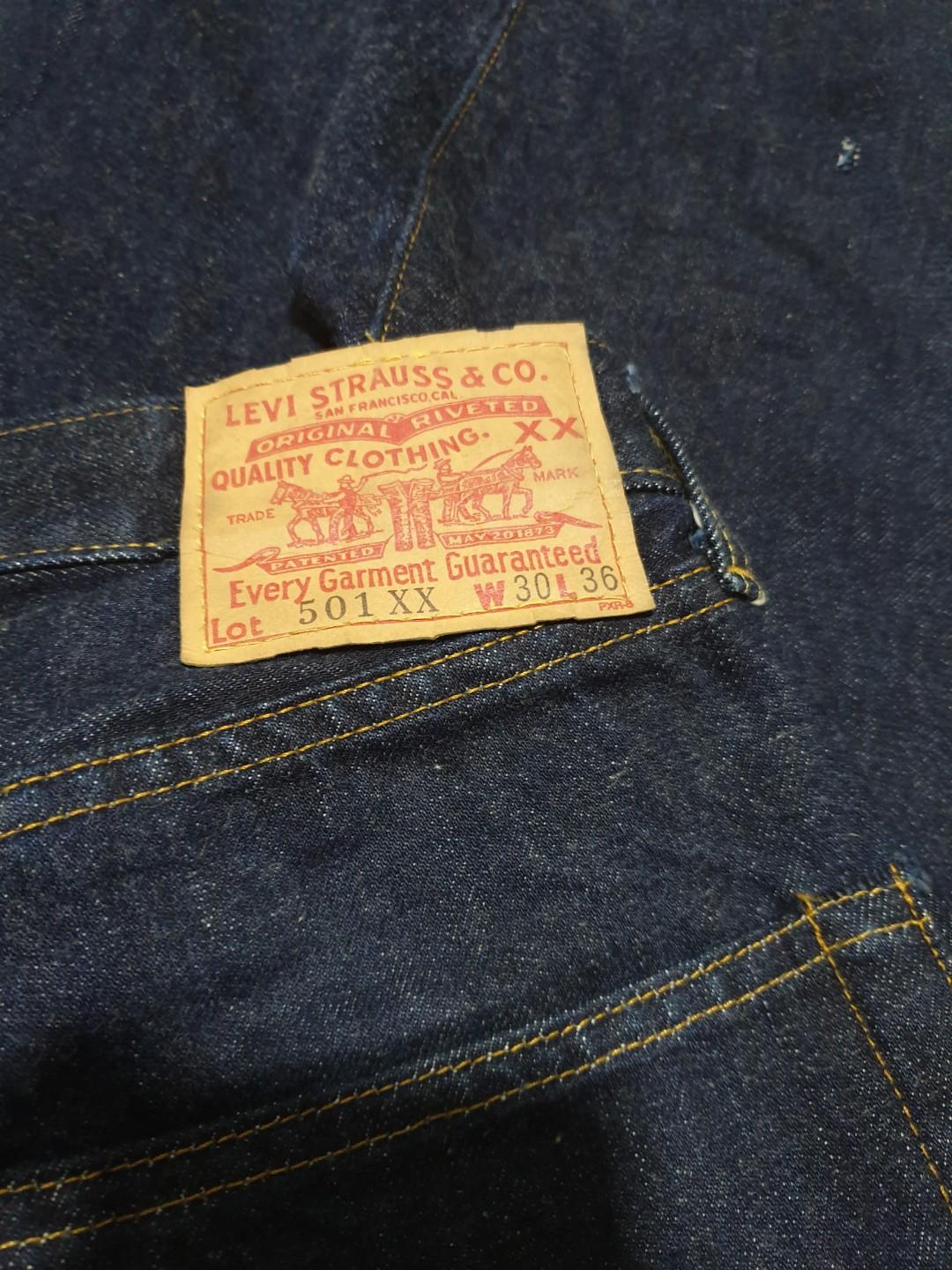 levis 501xx big e