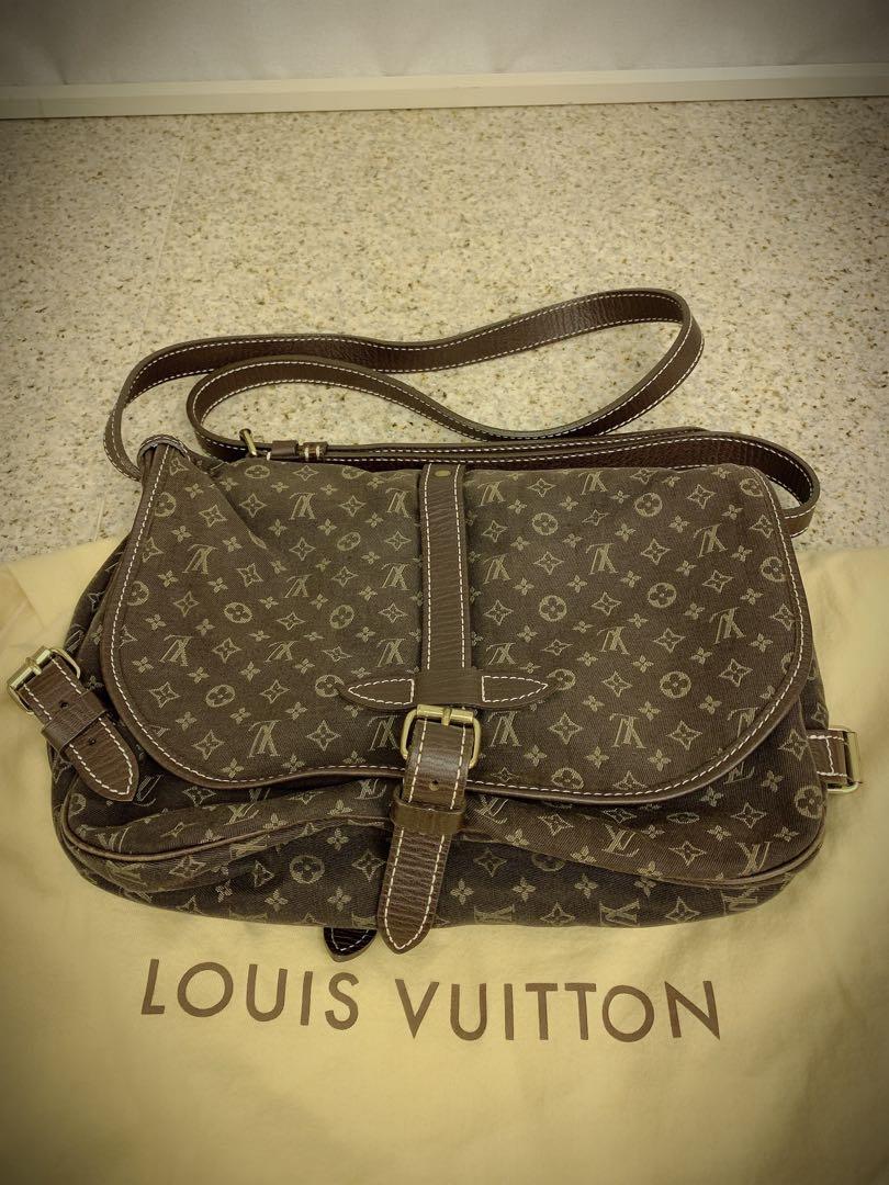 Louis Vuitton M00995 Micro Alma Bag Charm, Brown, One Size