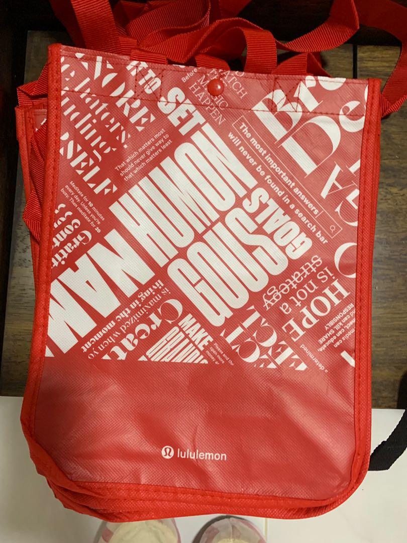 lululemon reusable bag 2019