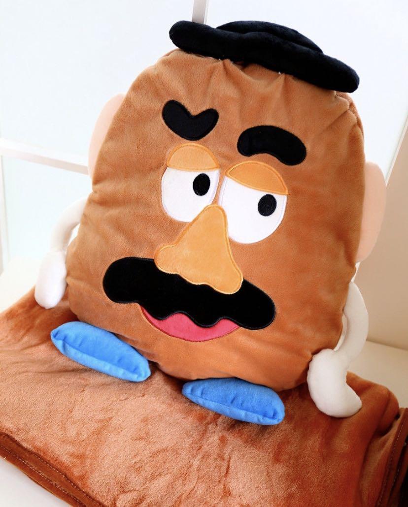 Mr Potato Head Blanket Pillow Toys Games Stuffed Toys On