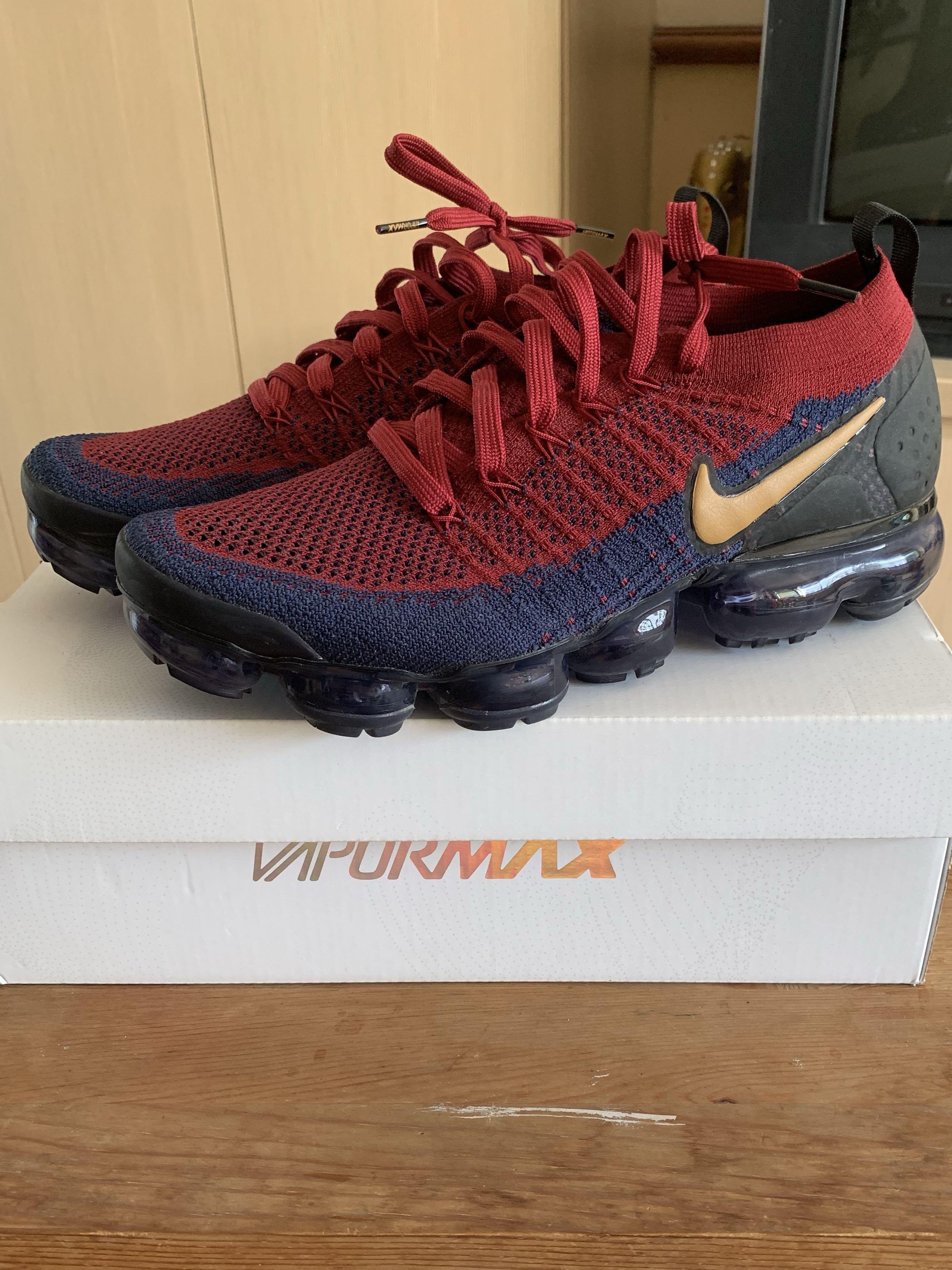 Nike vapormax flyknit online red