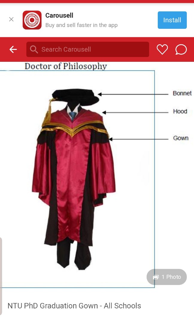 Ntu deals academic dress
