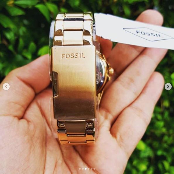 Fossil women's riley stainless steel cheap multifunction glitz quartz watch