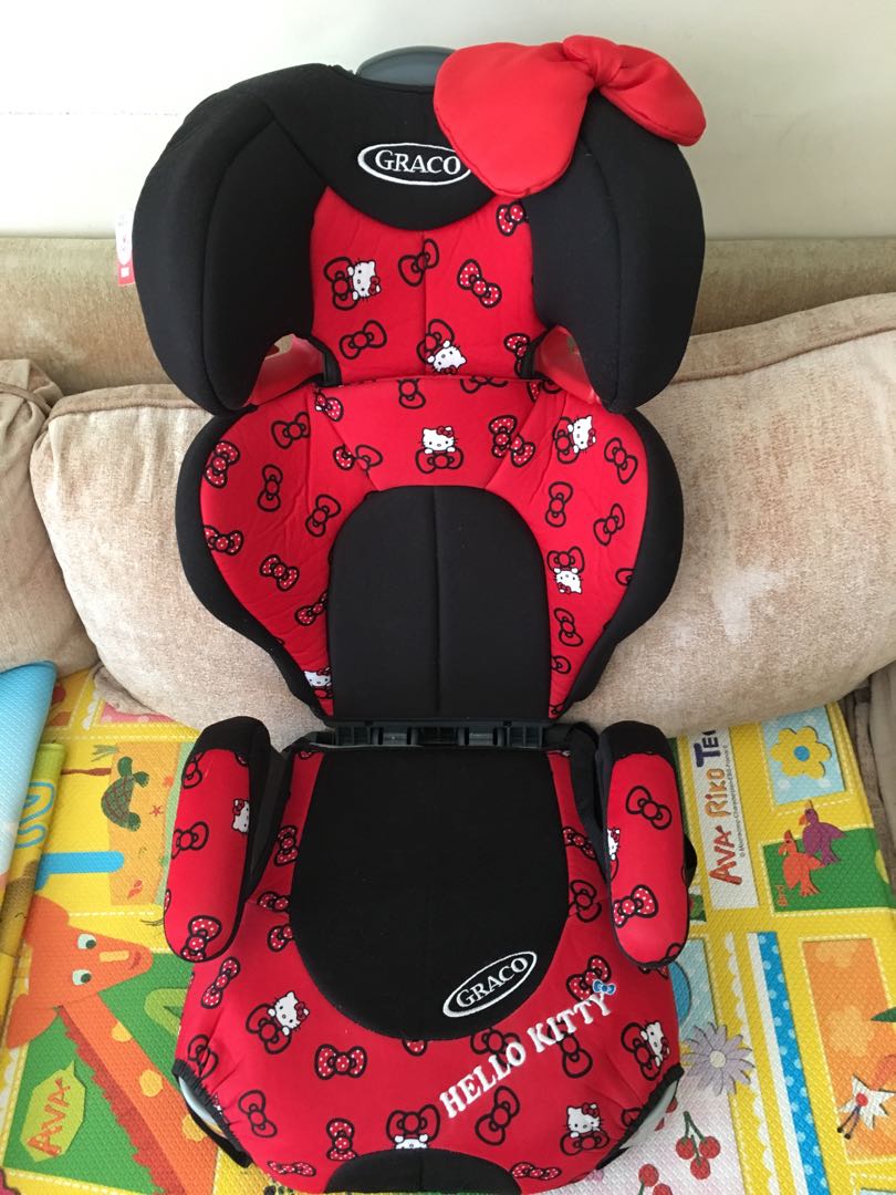 Original Hello Kitty car seat, Babies & Kids, Going Out, Car Seats on