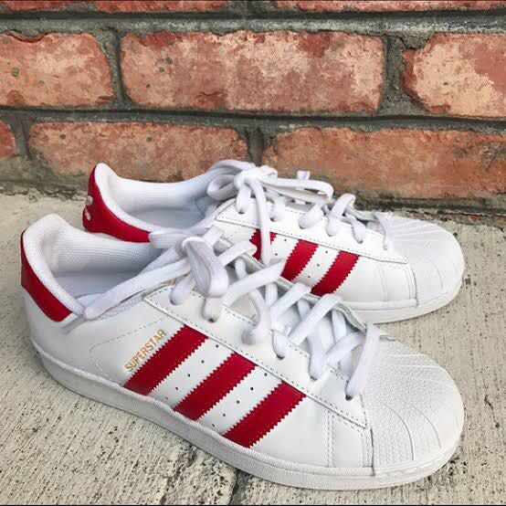 Original Red And White Adidas All Stars Women S Fashion Shoes Sneakers On Carousell