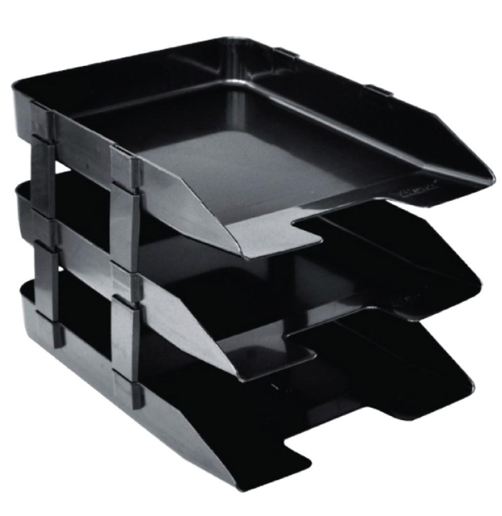 Plastic Tray 3 Layer Books Stationery Stationery On Carousell