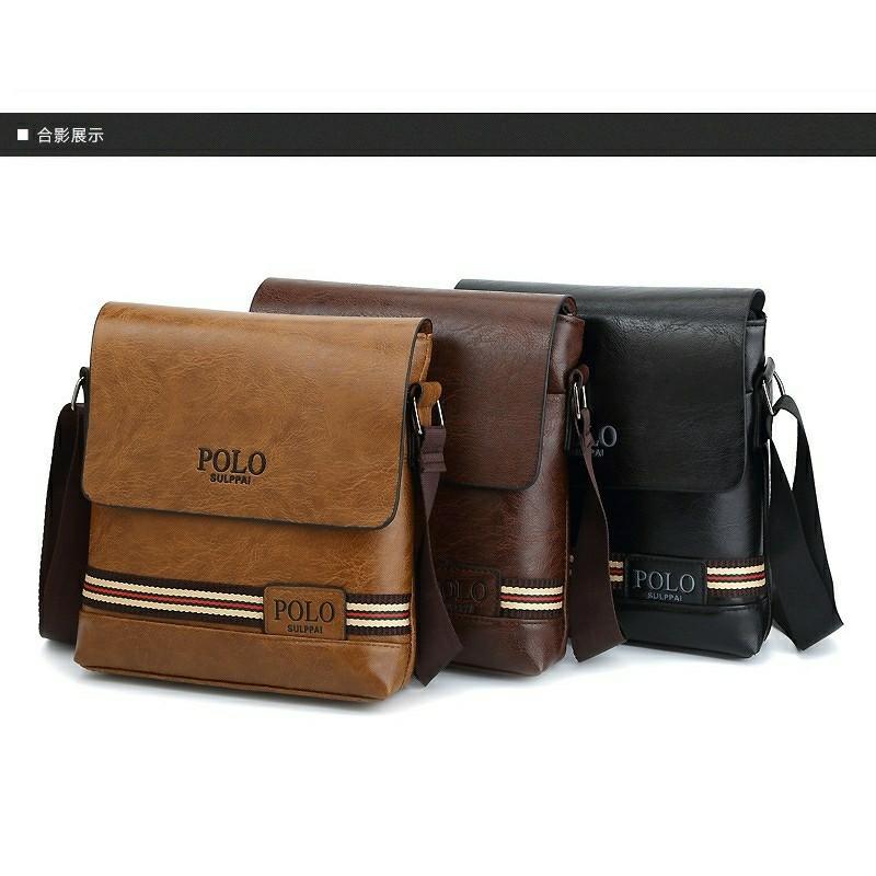 polo mens messenger bag