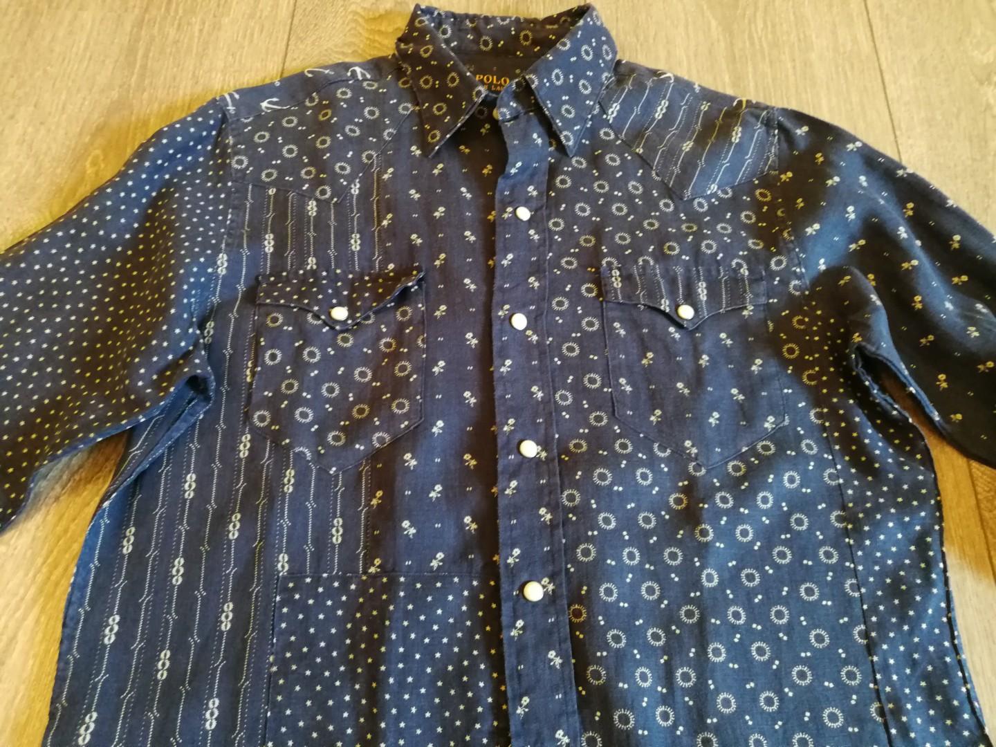 polo patchwork shirt