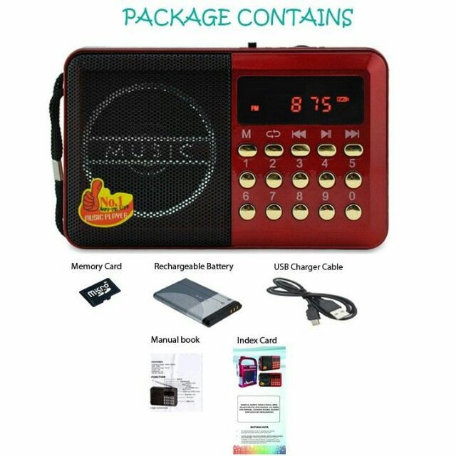 Radio Digital Al Quran Electronics Audio On Carousell