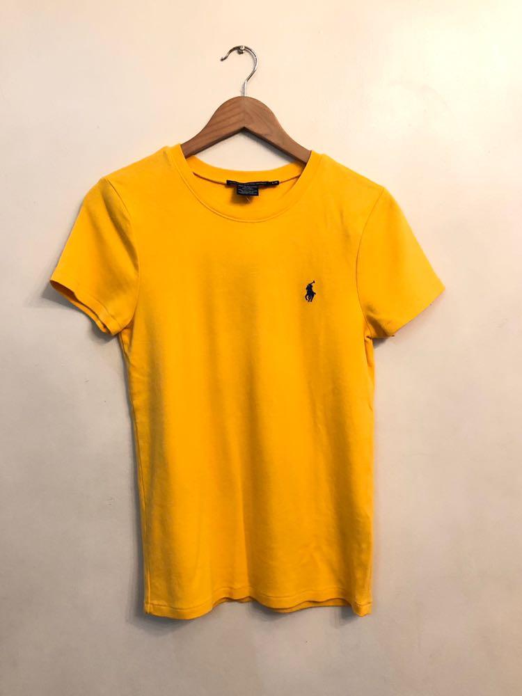 Ralph Lauren Crew Neck Shirt (Category: Shirts) located in Quezon City. Submitted by lmdavid (Listing ID 239695353, Image 1). Description: Ralph Lauren (RL) Crew Neck Shirt 100% original & authentic New with Tag Details: Color: Gold Size: Large (Petite) .