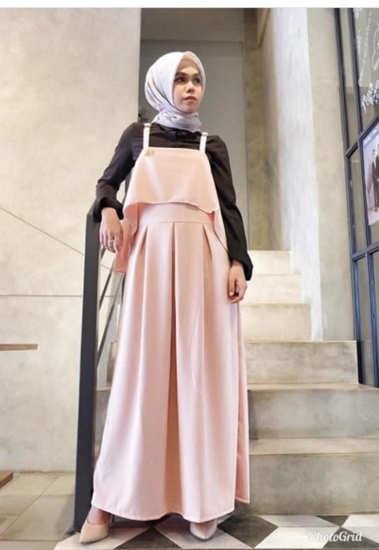 Jumpsuit warna pink sales