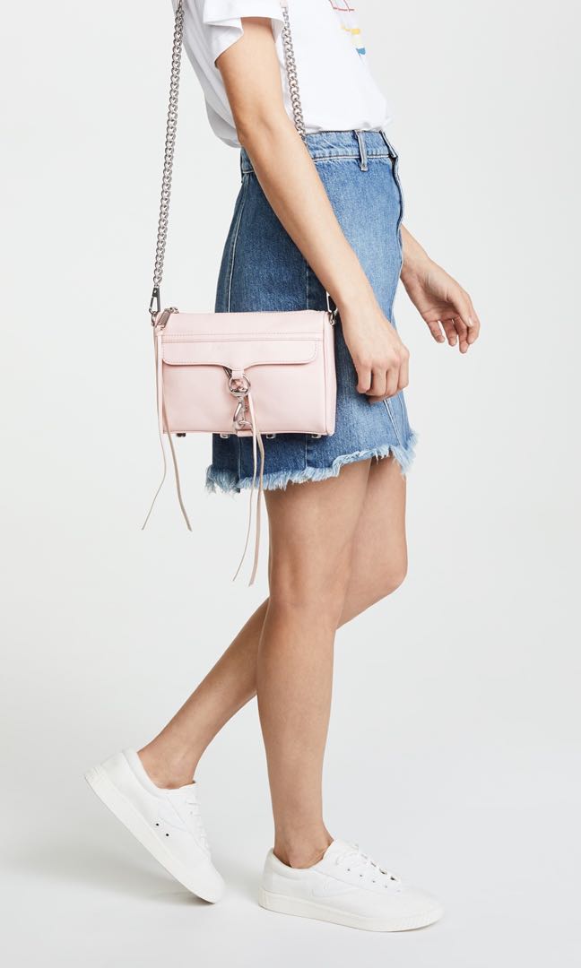Rebecca Minkoff Mini Mac in Peony Pink