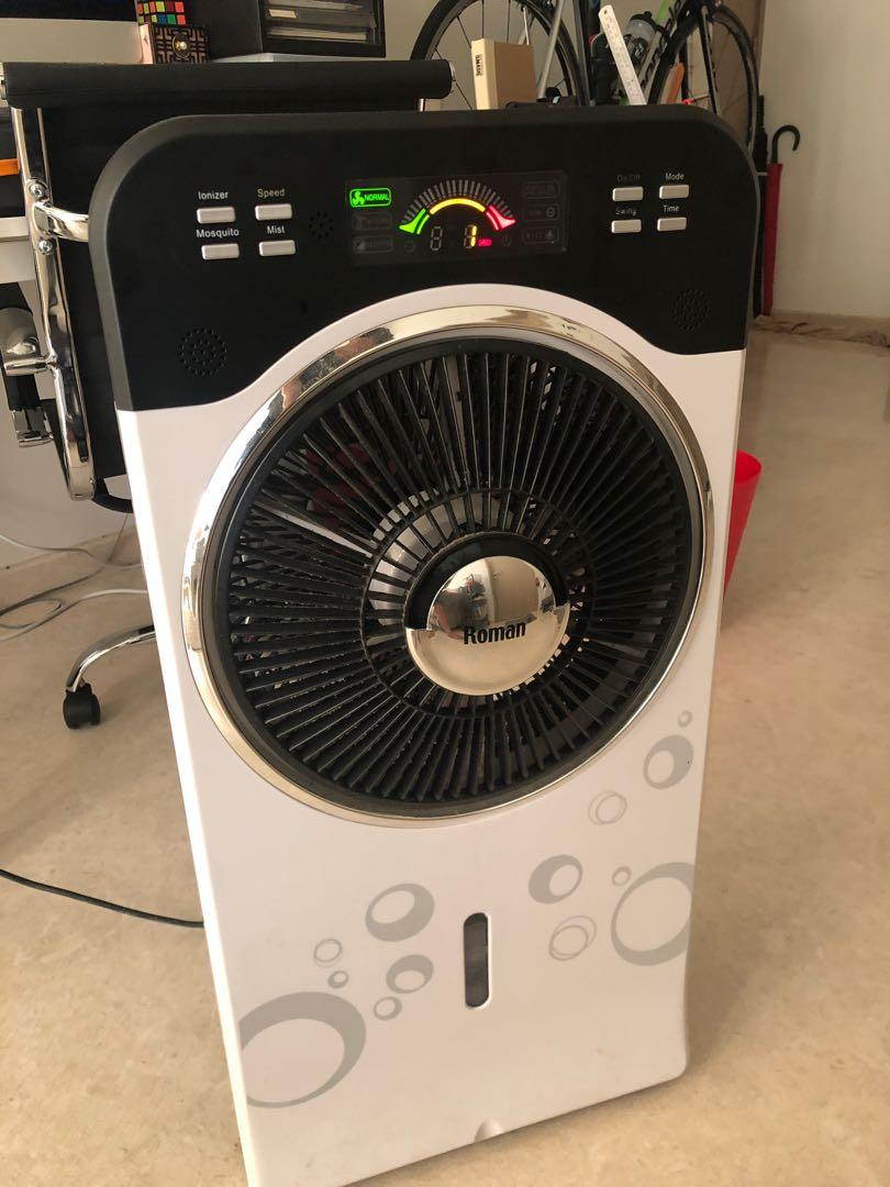 Roman Air Circulation Fan, Furniture & Home Living, Lighting & Fans