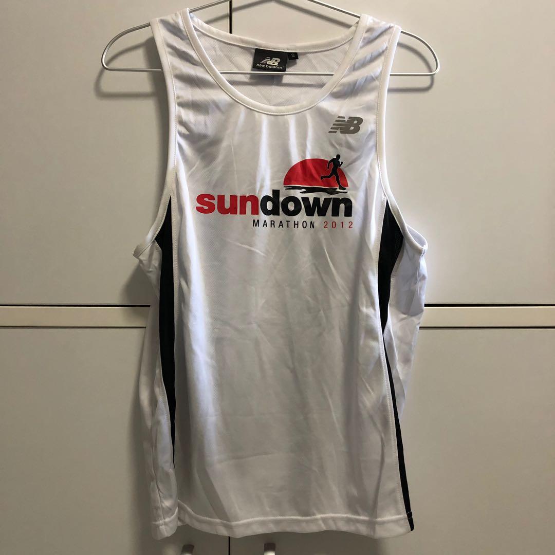 new balance running singlet