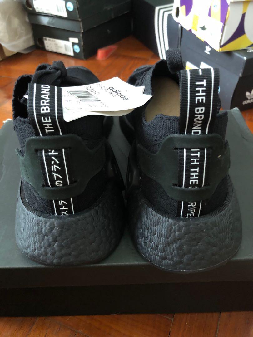 Adidas nmd r2 black sale online
