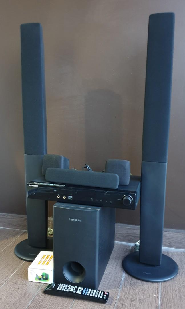 samsung ht tz222 home cinema system 5 1 channels 850 w