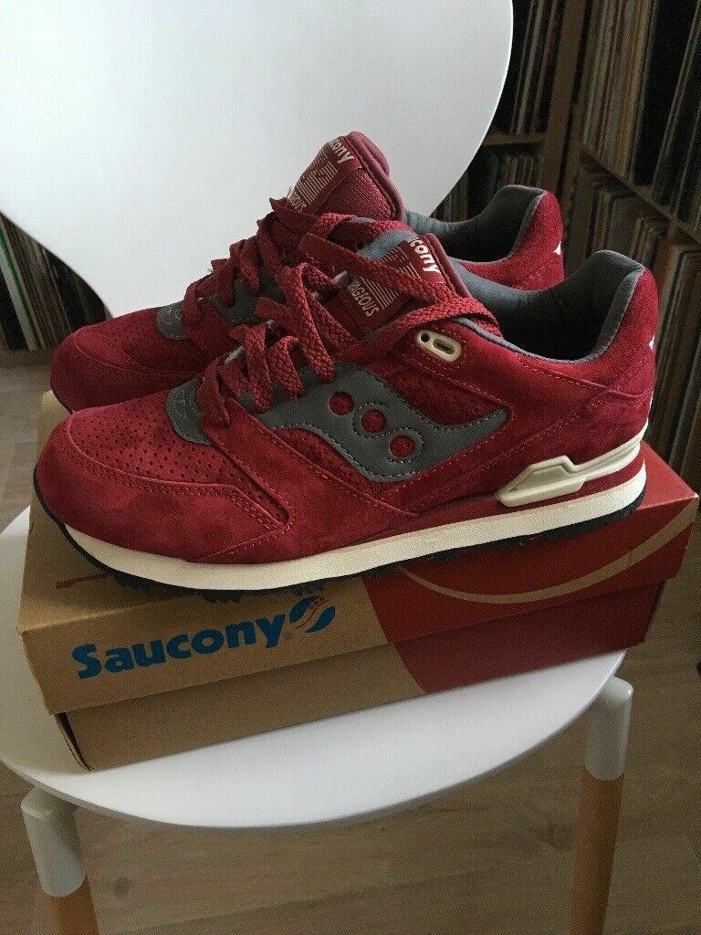 saucony jazz 14 mens red