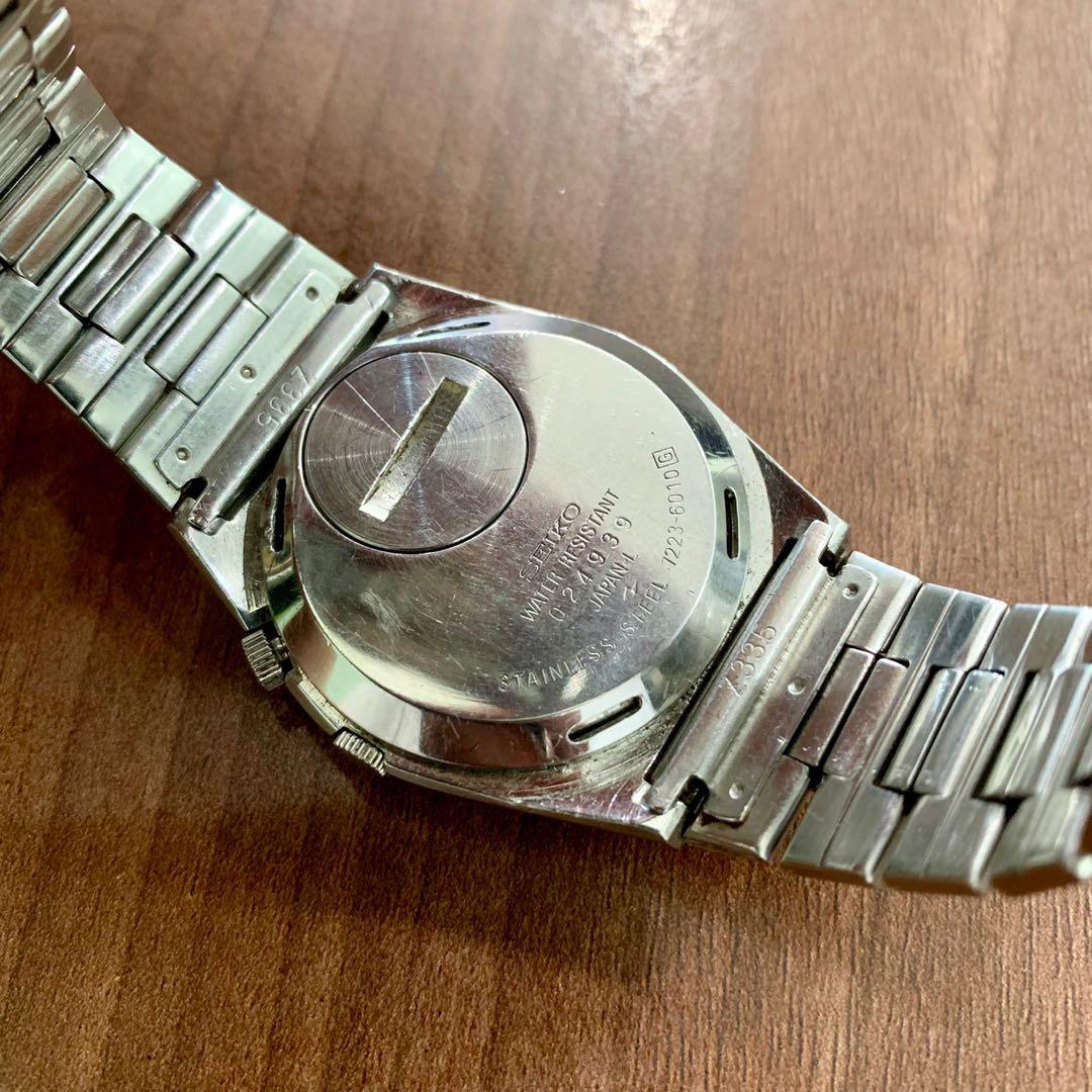 Seiko Vintage Alarm Quartz 7223-6010 Quartz Watch, Men's Fashion, Watches &  Accessories, Watches on Carousell