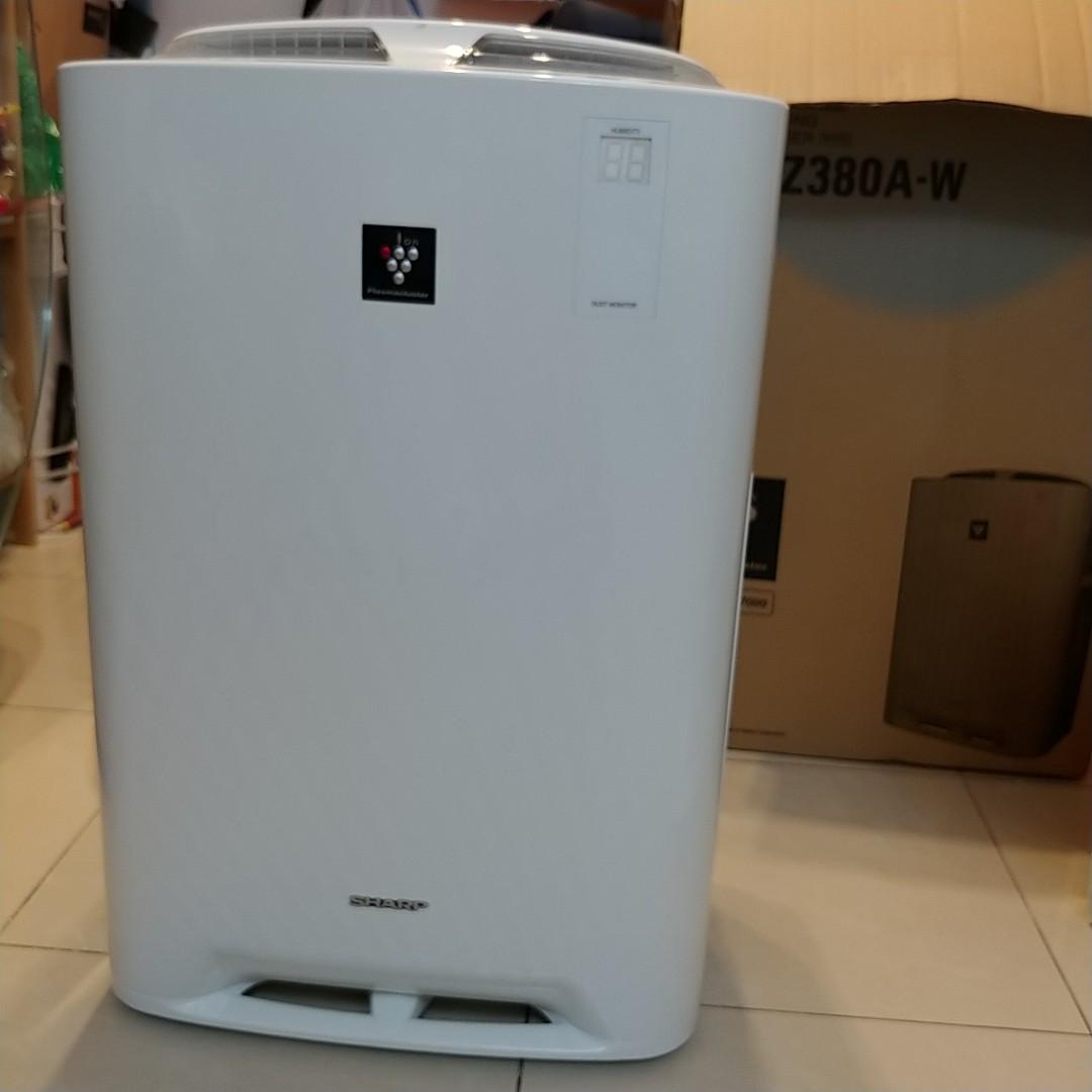 Sharp 聲寶KC-Z380A-W 空氣清新消毒機, 家庭電器, 空氣清新機及
