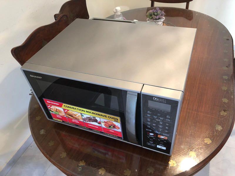 Sharp Convection Microwave Oven 26L, TV & Home Appliances, Kitchen
