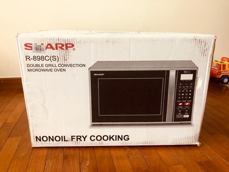 Sharp Convection Microwave Oven 26L, TV & Home Appliances, Kitchen