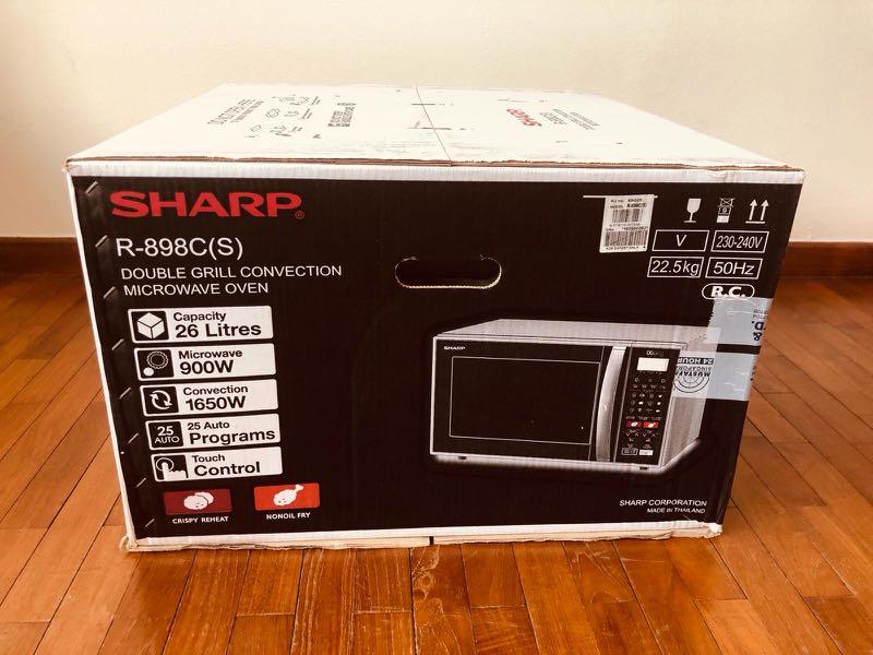 Sharp Convection Microwave Oven 26L, TV & Home Appliances, Kitchen
