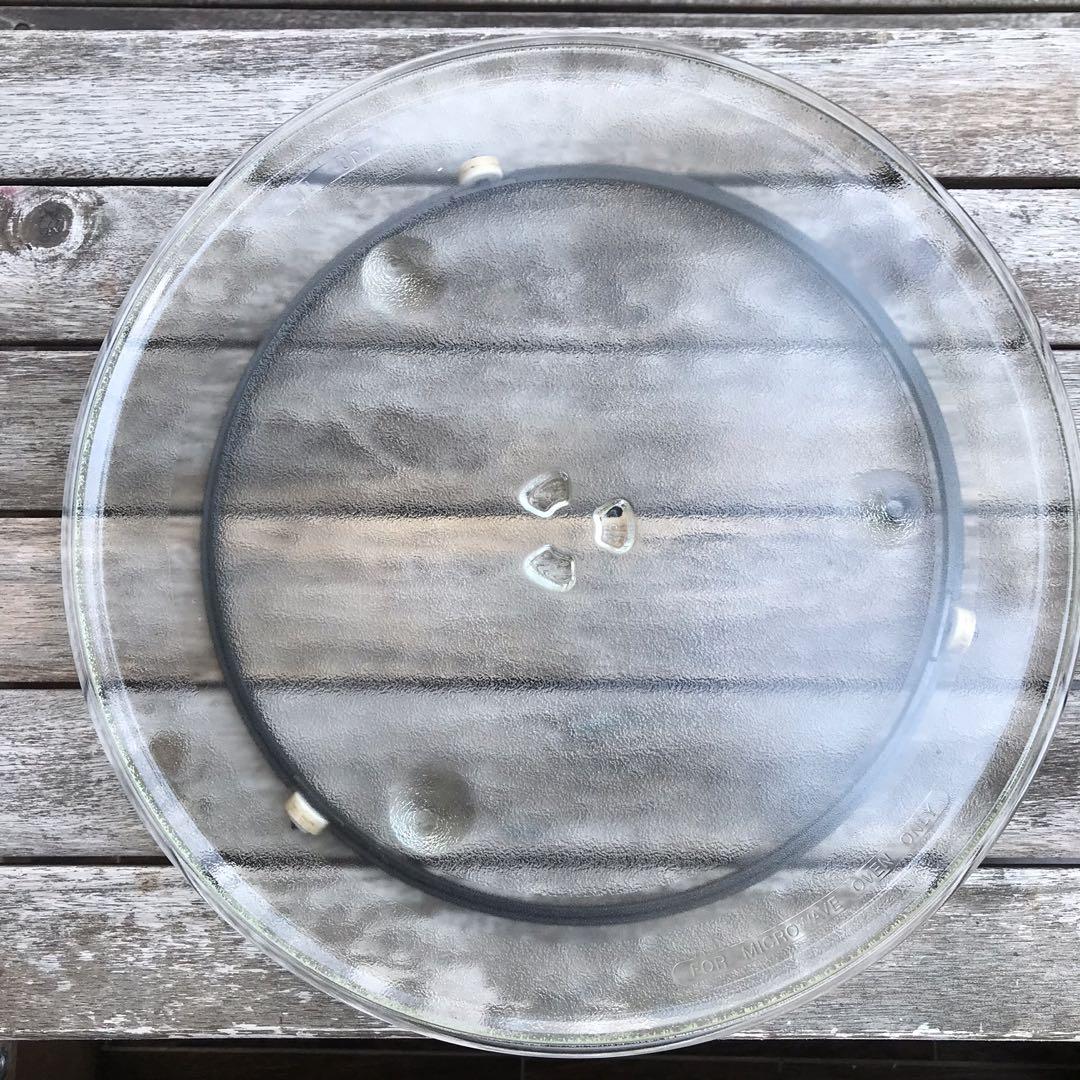 Panasonic Microwave Glass Turntable Plate 35cm Home Appliances Kitchenware On Carousell