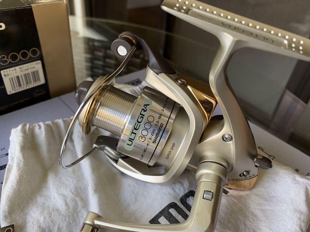 Shimano Spinning Reel “Ultegra” 3000, Sports Equipment, Sports & Games,  Water Sports on Carousell