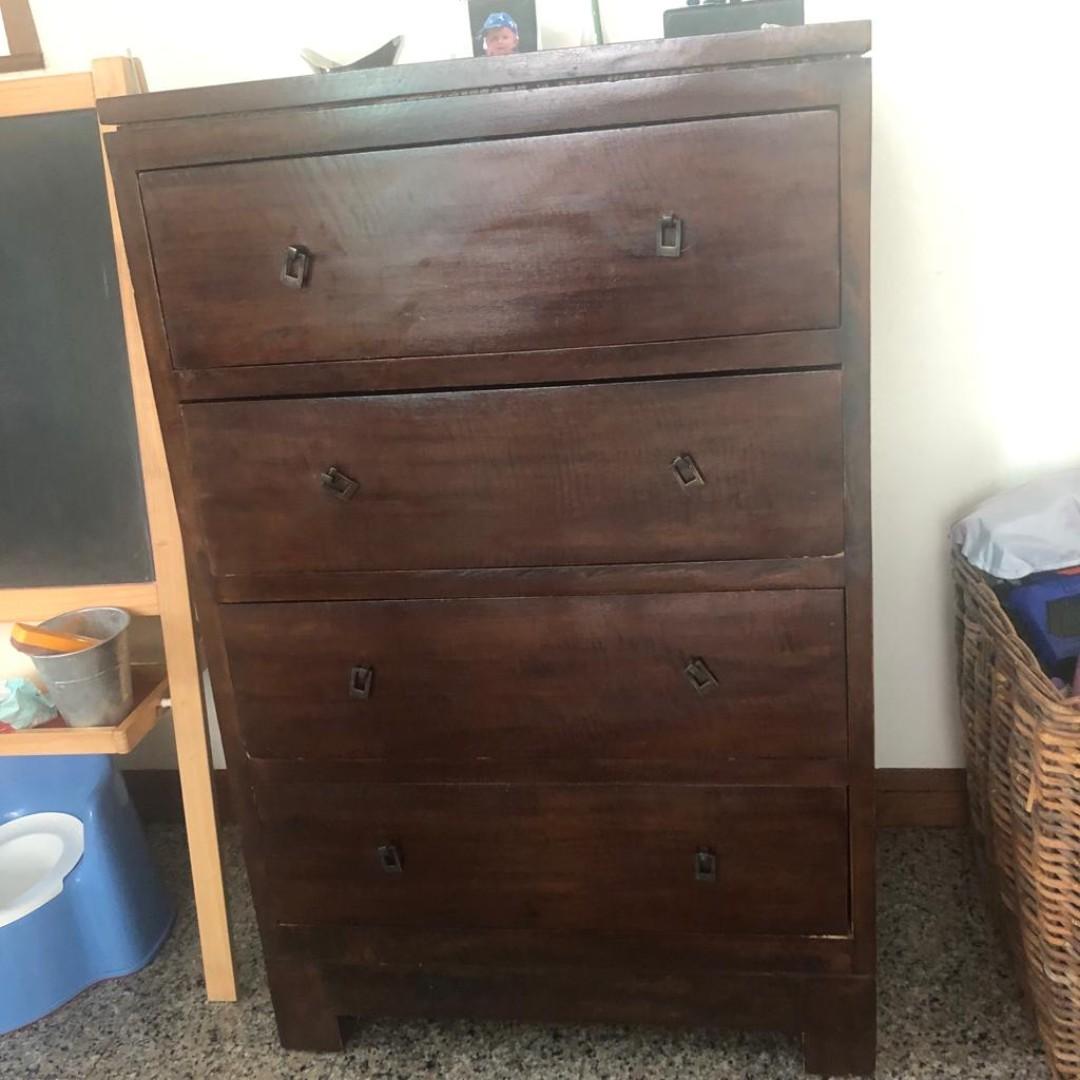 Solid Oak Chester Draws Furniture Shelves Drawers On Carousell