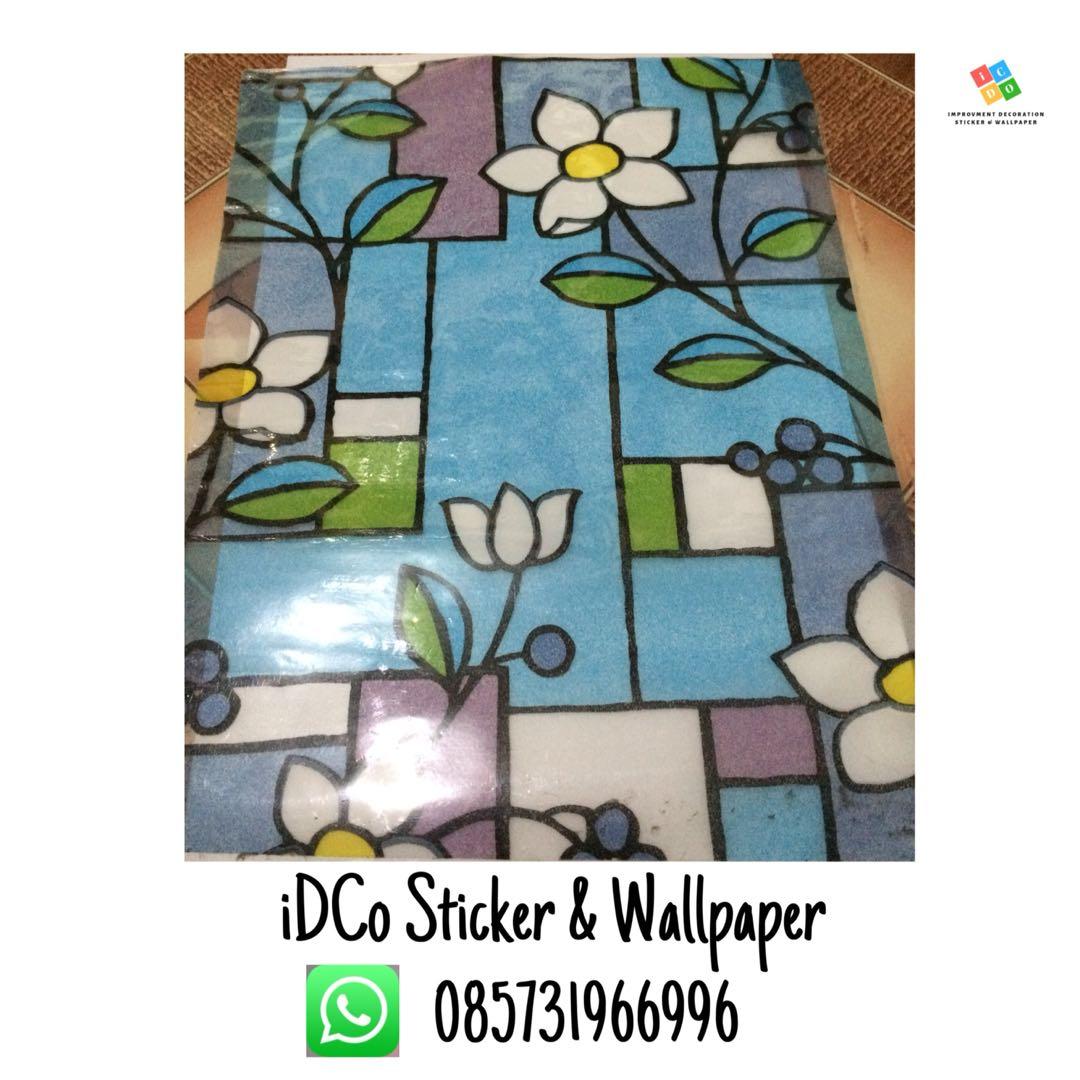 Sticker Kaca Motif Kembang Desain Kerajinan Tangan Lainnya Di Carousell Kota bekasistiker kaca cae film art. sticker kaca motif kembang