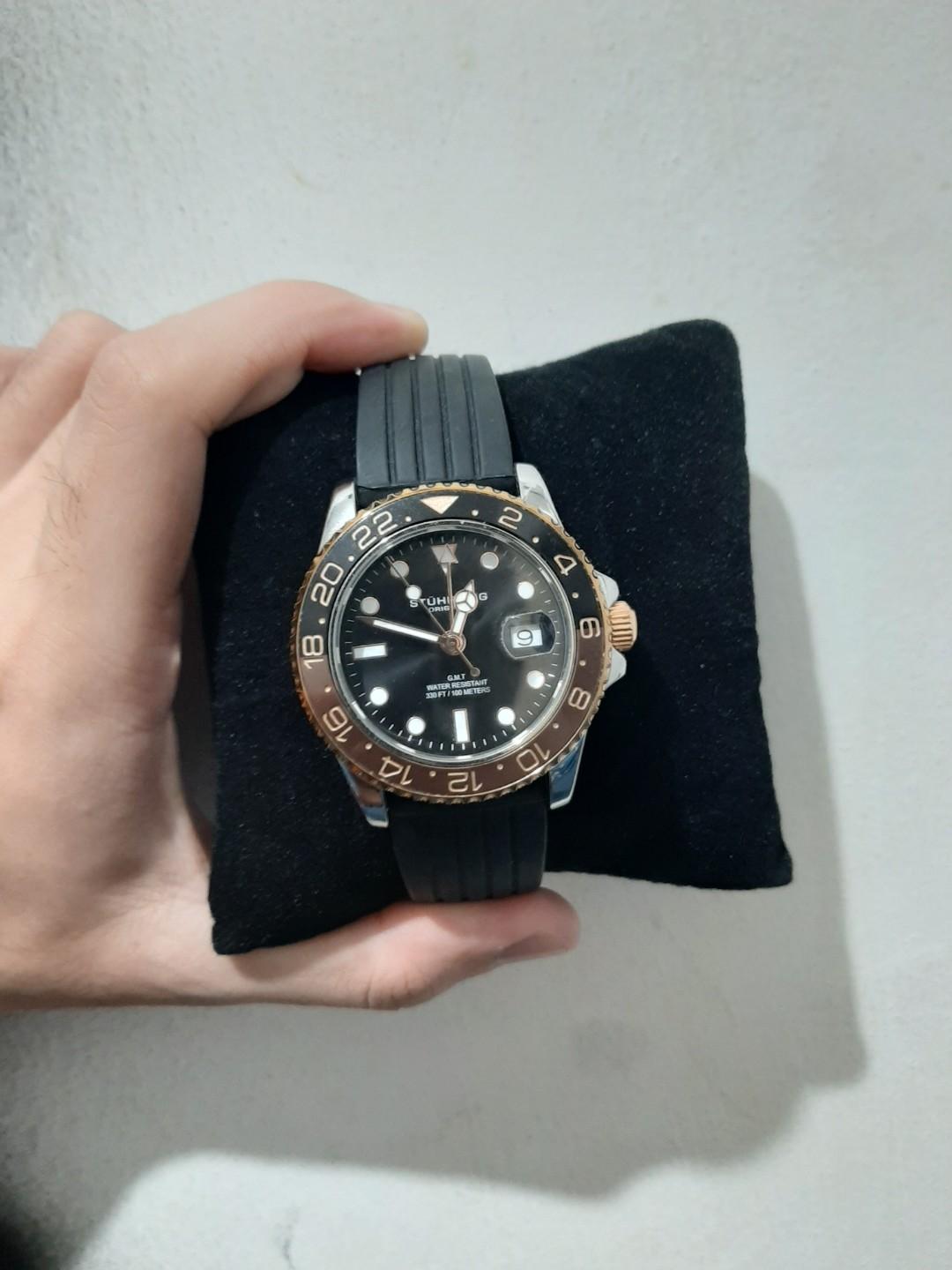 Stuhrling original gmt watch root beer Mobile Phones Gadgets