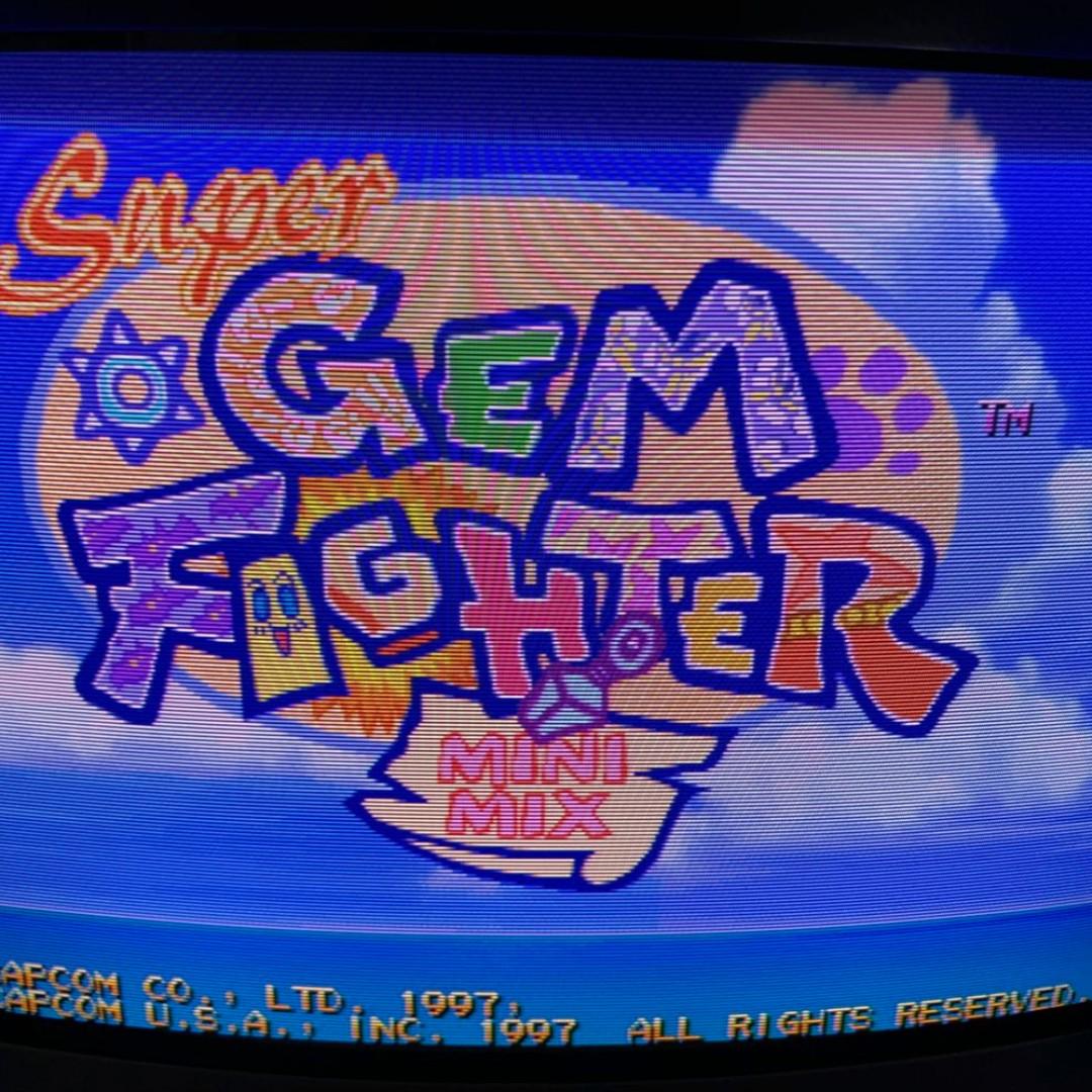 Super Gem Fighter (aka Pocket Fighter) CPS2 Jamma PCB, Toys & Games