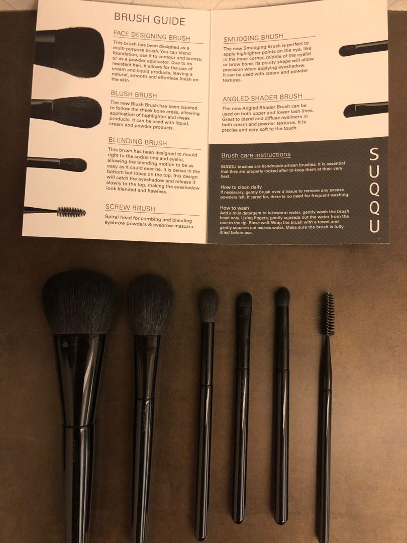 Suqqu Makeup Brush Set, Beauty & Personal Care, Face, Makeup on Carousell