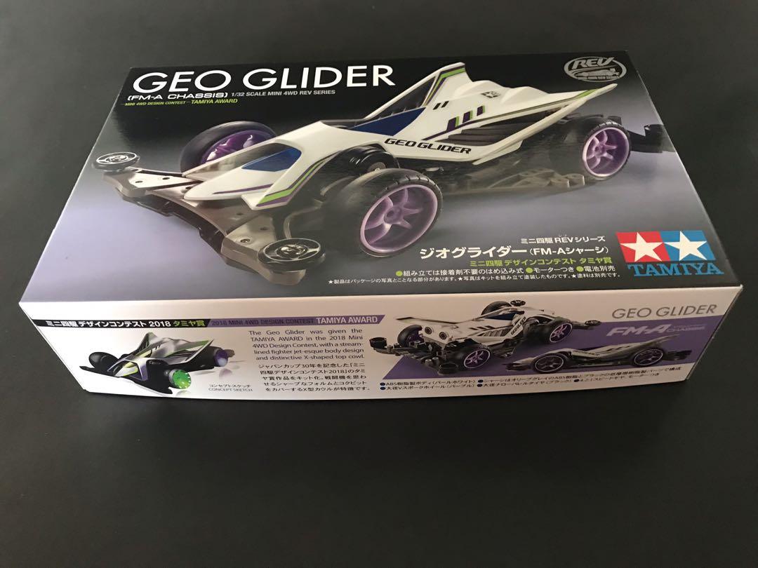 Tamiya Mini 4wd Geo Glider Fm A Chassis Hobbies Toys Toys Games On Carousell
