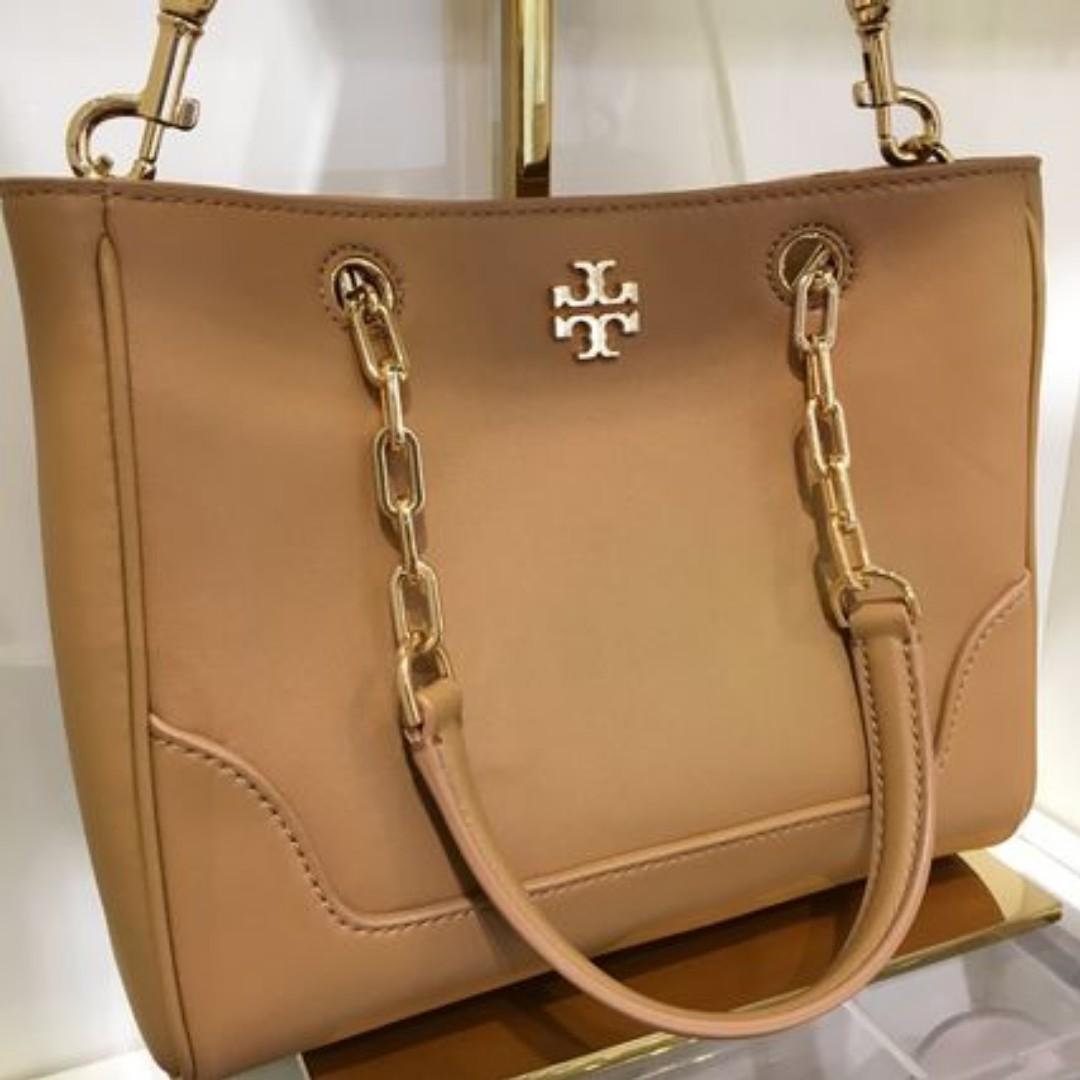 tory burch tote tan