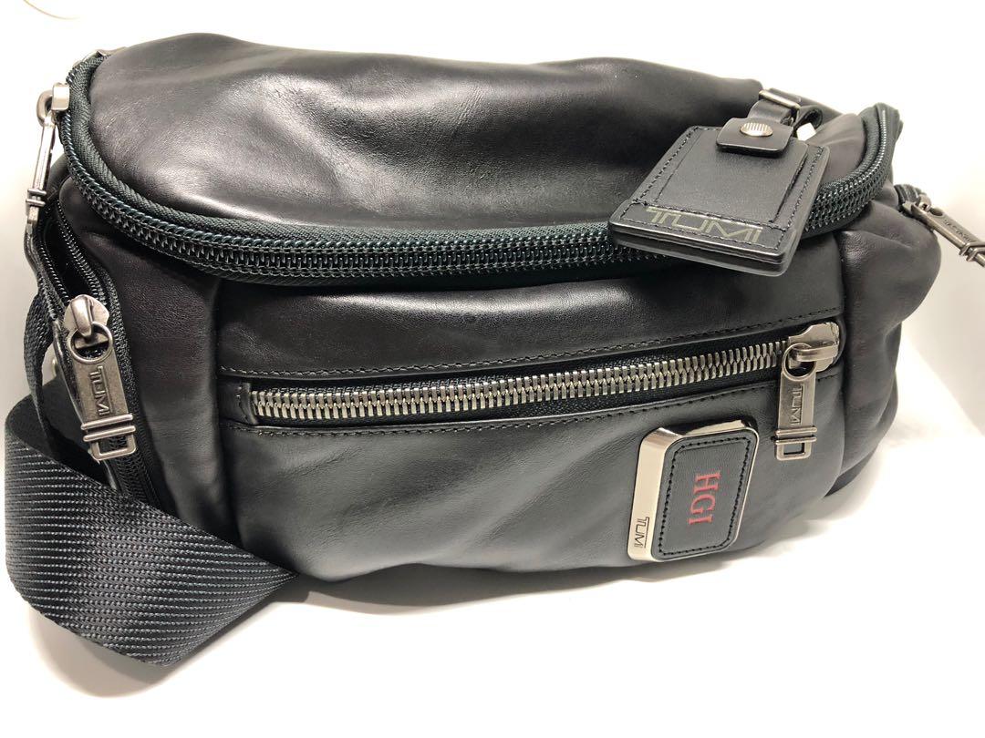 Tumi kelley sales sling leather