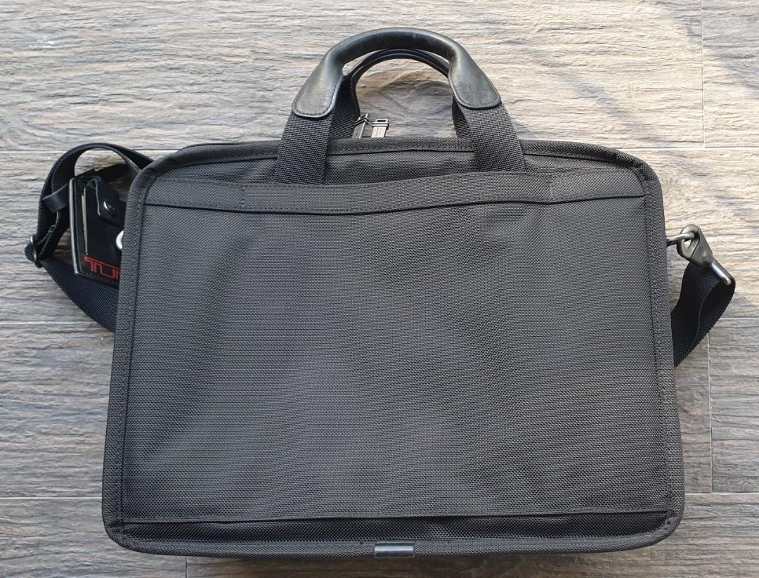 Tumi TPass 15" ballistic nylon laptop bag, Men's Fashion, Bags