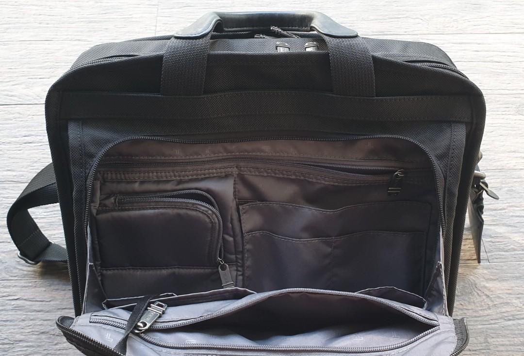 Tumi TPass 15" ballistic nylon laptop bag, Men's Fashion, Bags