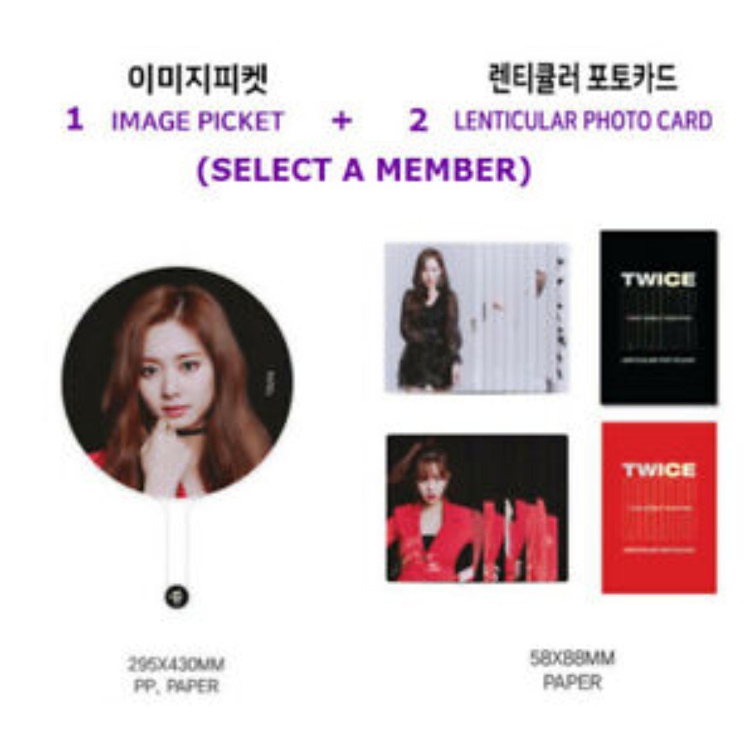 Tzuyu Twicelights Image Picket, Entertainment, K-Wave on Carousell
