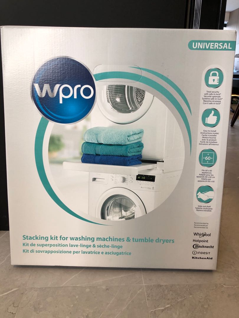 Universal stacking kit washer dryer, TV & Home Appliances, Washing
