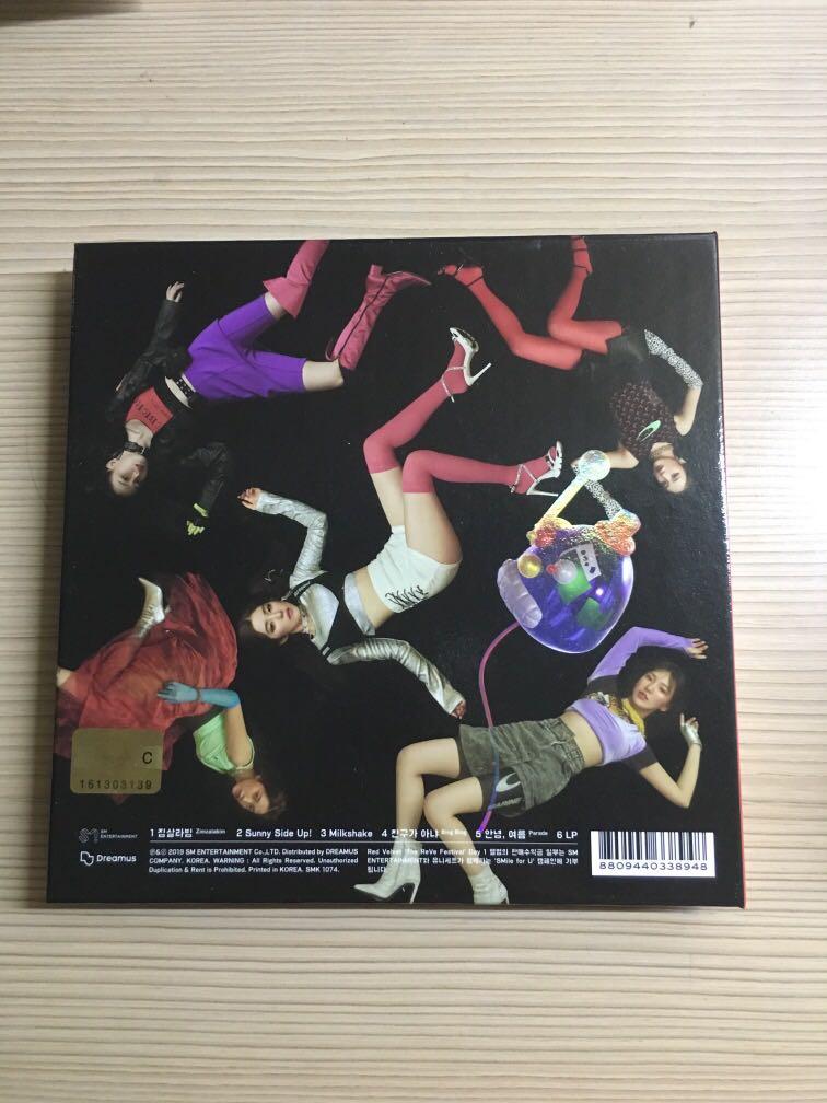 Unsealed Red Velvet Zimzalabim The Reve Festival Guidebook Album
