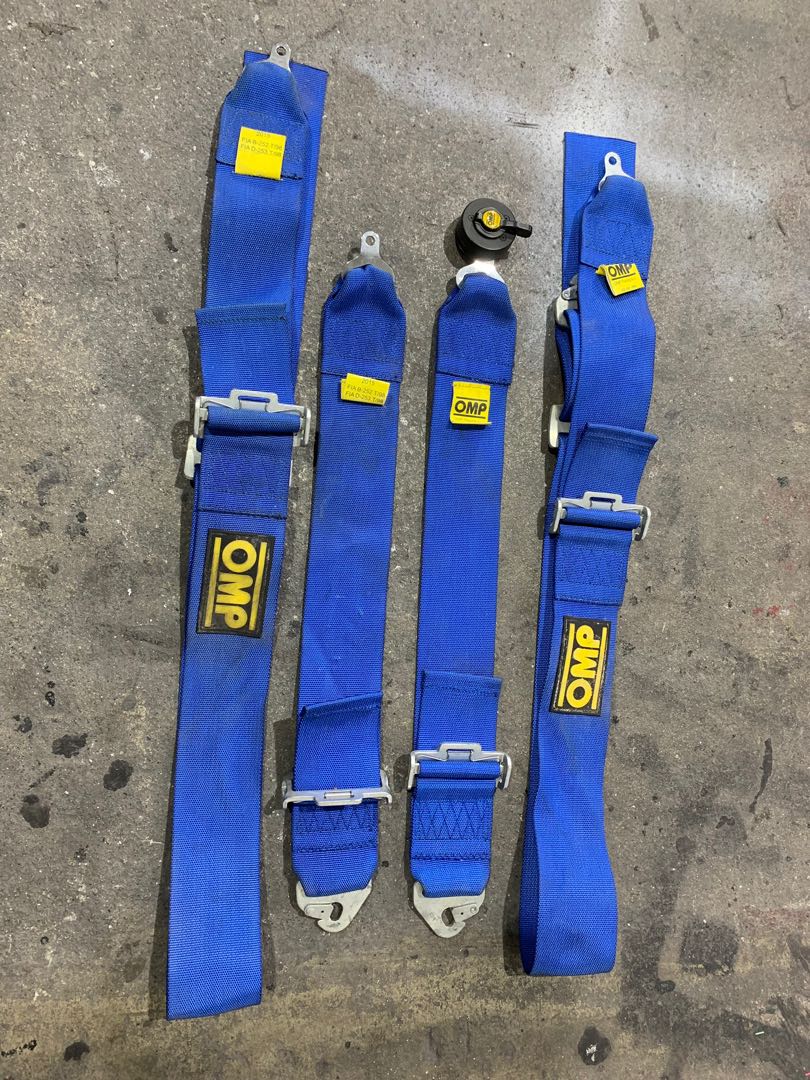 Used OMP Racing seat belt for sale, Car Accessories, Accessories on