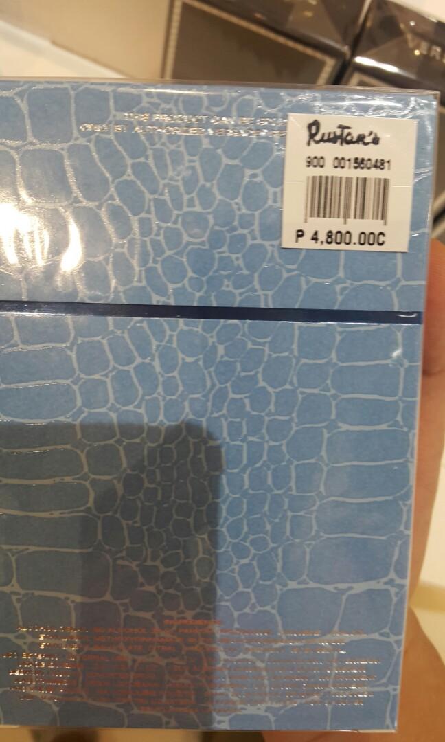 Versace Man Eau Fraiche (SEALED) (Category: Fragrance & Deodorants) located in Manila. Submitted by vesuv (Listing ID 239681616, Image 3). Description: Versace Man Eau Fraiche (SEALED) Original Price: PHP 4,800.00 (Kindly check 3rd picture) Selling Price: PHP 4,500 (Slightly negotiable) Reason for Selling: Me and my brother accidentally bought (separate stores) Versace Man Eau Fraiche as a gift for our Dad. We decided to sell the other since we b