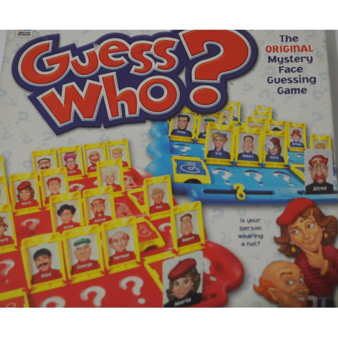 Vintage Original Guess Who Board Game On Carousell