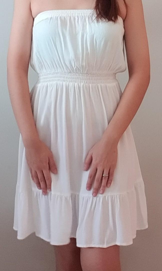 white tube dress near me